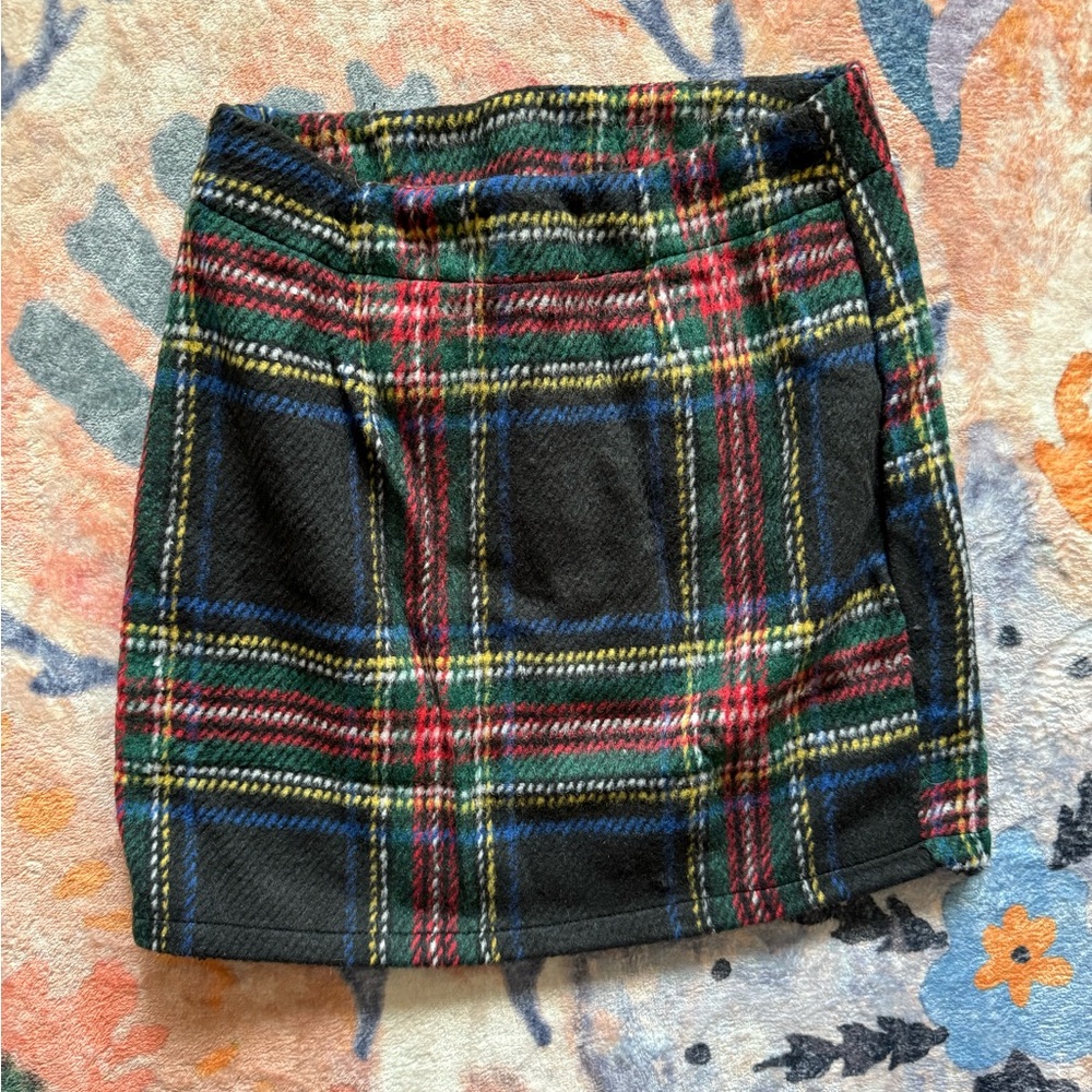 Plaid skirt